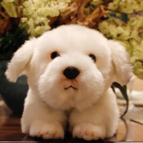 Quality Simulation Shepherd Dog Plush Doll Dog Toy Cute Dolls Decoration Accompanying Animal Pets 36x15x15cm DY50335
