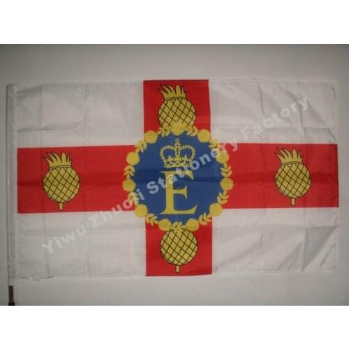 Royal Standard Of Jamaica Flag 150X90cm (3x5FT) 120g 100D Polyester Double Stitched High Quality Free Shipping