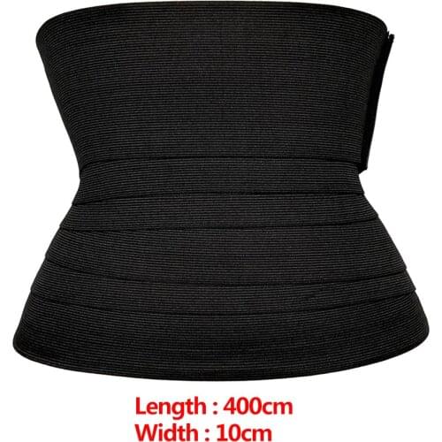 Waist Trainer Shaperwear Belt Free Size Tummy Wrap Belt Resistance Bands Women Men Sweat Slimming Belt Wraps Weight Loss