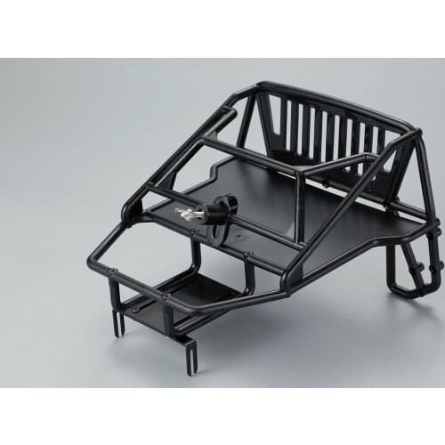 Material 313/324mm Wheelbase Back-Half Cage Replacement Spare Parts for 1/10 RC Crawler TRX4 SCX10 90046 Redcat GEN 8 Scout II