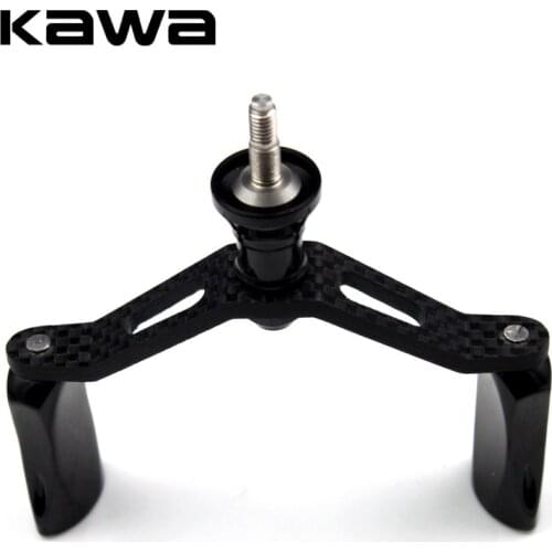 Kawa New Fishing Reel Handles With Aluminum Alloy Knobs Suit For Spinning Reel High Quality Carbon Fishing Tackle Accessory