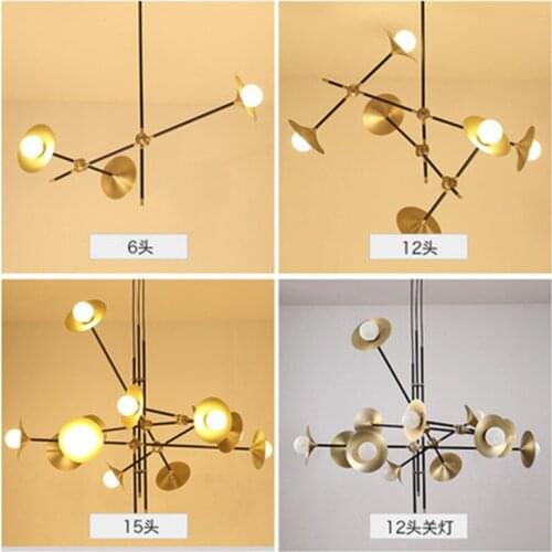 Nordic led crystal pendant lights luminaria pendente nordic lamp hanging lights home lighting hanging lamp bedroom dining rooom