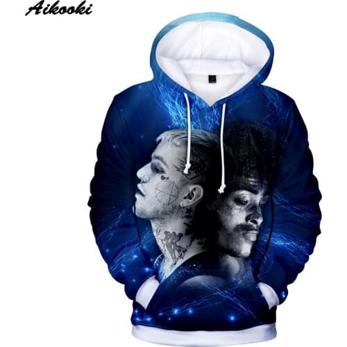 Personality Lil Peep Spring Autumn 3D Hoodies Men/women Fashion Sweatshirts Boys Girls Kids Clothes Harajuku Lil Peep Sportswear