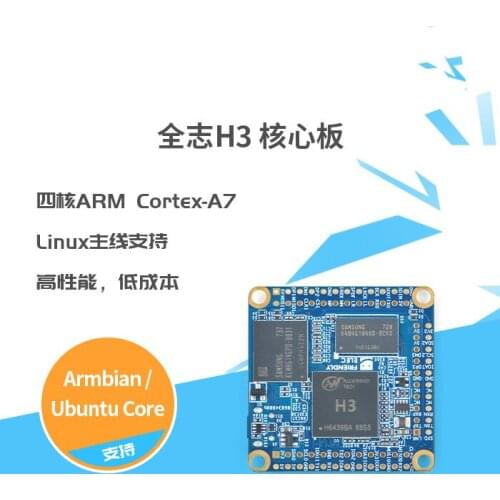 Ultra-small NanoPi NEO Core, H3, IoT Development Board, Running UbuntuCore