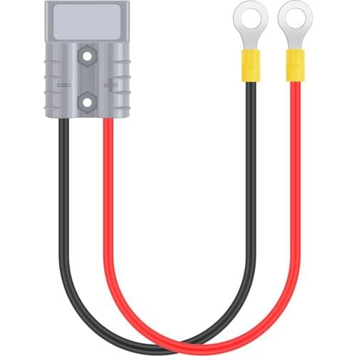 Electric Forklift Charger Charging Plug Line with O Ring Battery Connect Quick Connector High Current 50A 600V