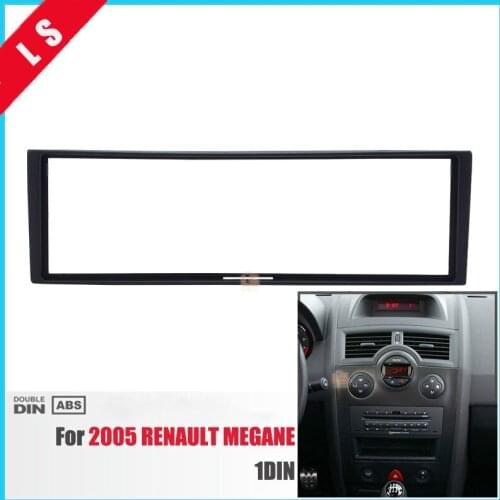 1 Din Car Radio dvd Frame Fascia for 2005 RENAULT MEGANE Audio Fitting Adaptor stereo installation Dash Mount Kit Adaptor,1DIN