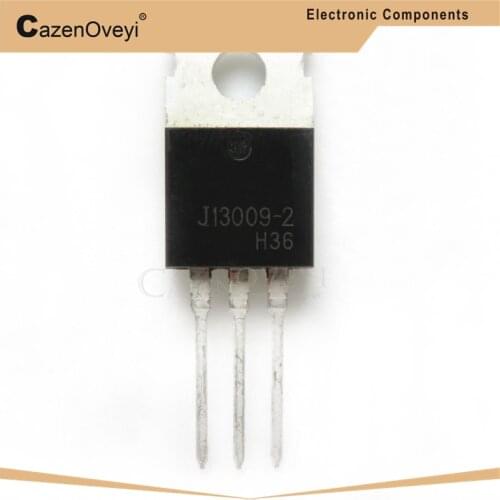 10pcs/lot FJP13009H2TU 13009 J13009-2 FJP13009 TRANSISTOR NPN 400V 12A TO-220 NEW In Stock