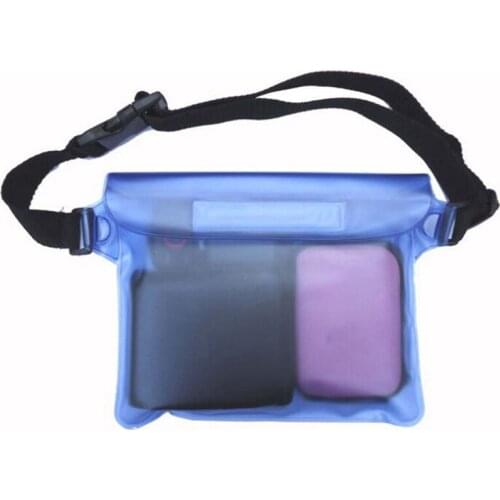 10Pcs Universal Triple Sealed Large Size Waterproof Mobile Phone PVC Bags Pouch Strong Proctection for Cell Phone Wallet