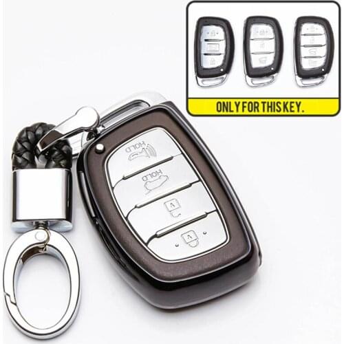 3 Button TPU Car Remote Key Shell Cover Case For Hyundai i10 i20 i30 Elantra Accent IX25 IX35 IX45 Holder Auto Accessorise