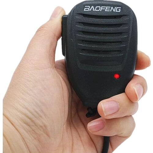 Baofeng Hand Microphone Walkie Talkie MIC Speaker Shoulder Microphone For Kenwood TYT Pofung Handheld UV-5R BF-888s Accessories