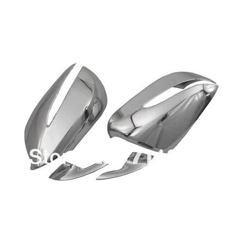Chrome Side Mirror Cover 4 pcs For Hyundai Santa Fe 2013 up