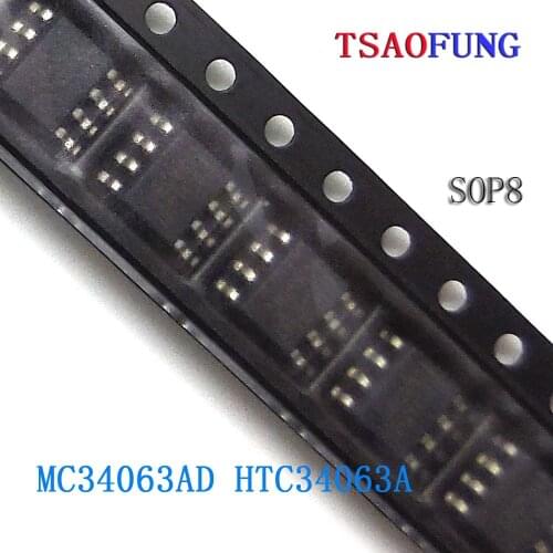 5Pieces MC34063AD HTC34063A SOP8 Integrated Circuits Electronic Components
