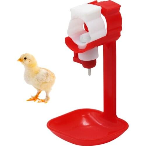 20 Sets Chicken Nipple Drinking Cups for Pipe Diameter 25mm Hanging Drinking Cup Ball Nipple Drinkers Farm Tools Free Shipping