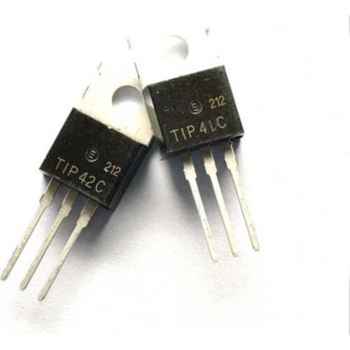 New 40pcs/lot TIP41C TIP42C Darlington transistor pair tube TO-220 new original TIP41=20PCS TIP42=20PCS