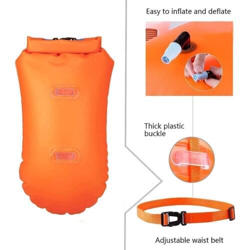Swimming Buoy Multifunction Swimming Drift Bag Swimming Float Waterproof PVC Lifebelt Outdoor Water Sports