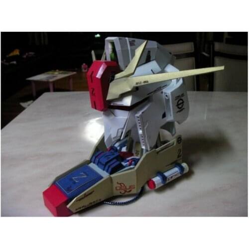 Proportional MSZ-006 Z GUNDAM bust Paper 3D Model