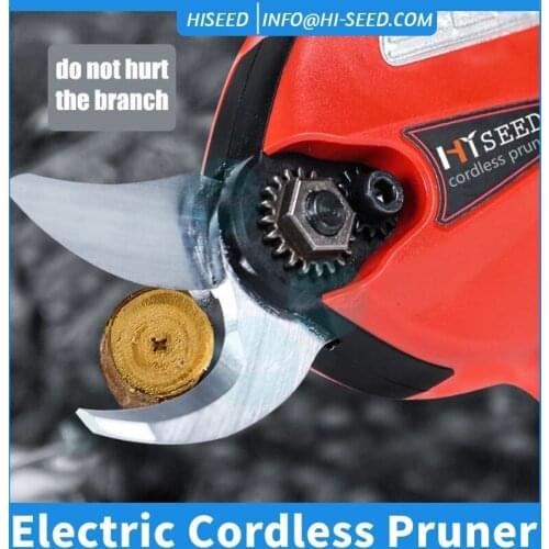 Garden rechargeable electric pruning shears, lithium battery fruit tree pruning machine coarse branch shears