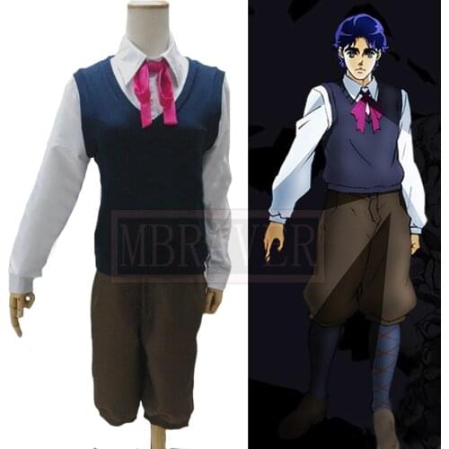 JoJos Bizarre Adventure Jonathan Joestar Cosplay Skin Venom Costume Halloween Christmas Uniform Custom Made Any Size