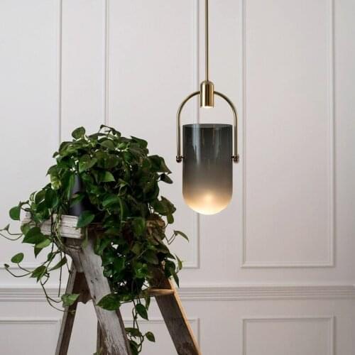 Modern glass ball country lamp shades color cord light industrial design art avizeler lamparas de techo hanglampen