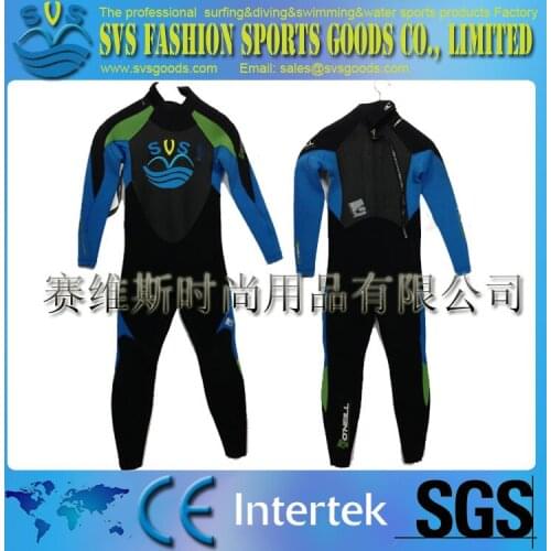 High-quality thick wetsuit / diving suit long sleeved pants warm clothes SBR/CR 3mm one-piece wetsuit