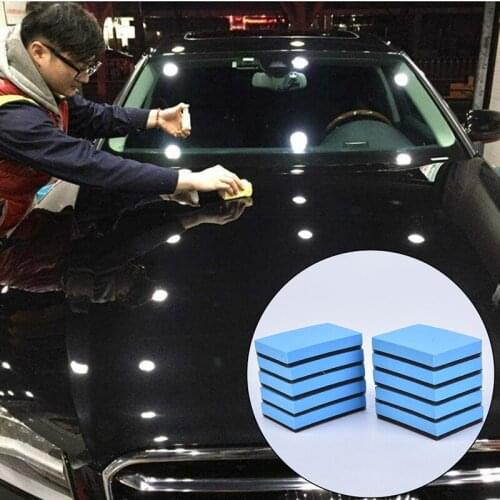 10* Car Ceramic Coating Sponge Glass Nano Wax Coat Applicator Polishing Pads