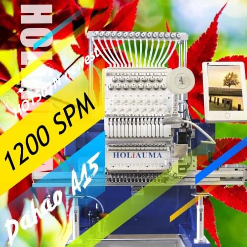 10 Years Service!!!Holiauma Cheap Cost Barudan/T Ajima Computer Embroidery Machines Price in Bangladesh China Servo Motor