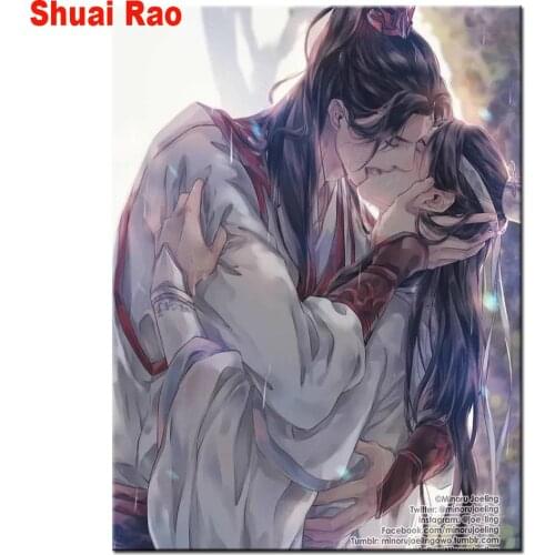 Diamant painting Mo Dao Zu Shi Figure master of the devilish cult Anime diamond embroidery full square round drill