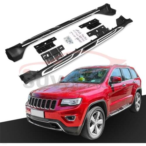 Aluminium running board side step nerf bar FIT for JEEP Grand Cherokee 2011-2020