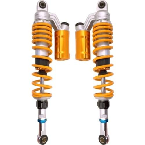 350MM 360MM 370MM 385MM Shock Absorbers motorcycle Back for Honda Yamaha Suzuki Kawasaki Dirt bikes kart ATV Bikes and Quad