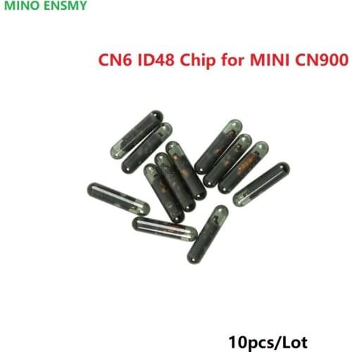 Auto car key chip CN6 ID48 Glass Chip Use for CN900/ND900 CN6 chip Car key Transponder 10pcs/lot Free shipping