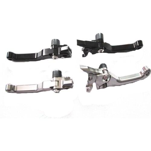 CNC Pivot Brake Clutch Levers For 525XC/XC-W/SX/SX-R 2008-2011 450XC/XC-W 2005-2011 350SX-F 2007-2011 505XC-F 2008 BLACK