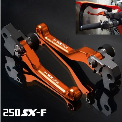For 250SX-F 2005-2018 250 SX-F SXF SX F CNC Aluminum Motorcycle DirtBike Dirt Pit Bike Motocross Pivot Brake Clutch Levers