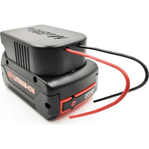 For Makita 18V Bosch 18V Lithium Battery Li-Ion Battery Converter to DIY Cable Output Adapter