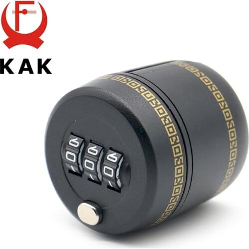 KAK Plastic Bottle Password Lock Combination Lock Wine Stopper Vacuum Plug Device Preservation For Furniture Hardware