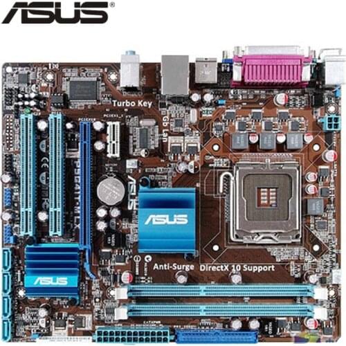 ASUS P5G41T-M LX Motherboard LGA 775 DDR3 8GB For Intel G41 P5G41T-M LX Desktop Mainboard Systemboard SATA II PCI-E X16 Used