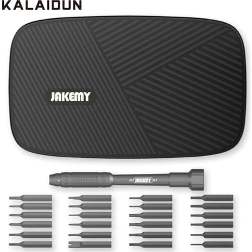 KALAIDUN 25 In 1 Precision Screwdriver Set Magnetic Torx Hexagon CR-V Screw Driver Bits Set For Repair Mobile Phone PC Hand Tool