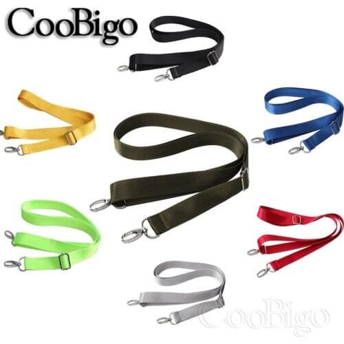 1pcs Colorful Adjustable Nylon Shoulder Bag Belt Replacement Laptop Crossbody Camera Strap Backpack Strap Webbing Parts