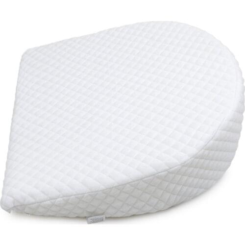 New Cotton Anti‑Reflux Pillow Round Square Breathable Newborn Slope Pillow Anti Slip Skin Friendly for Baby SCI88