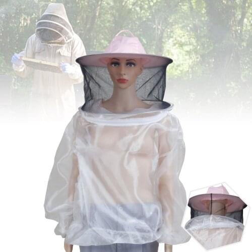 Beekeeping Clothing Protective Clothes Ventilated Breathe Jacket Suit Bee Tools For Beekeeping Equipment Beekeeper Suppiler