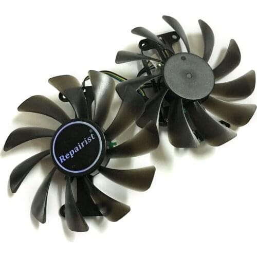 2pcs/set GF10012H12SPA 0.5A GTX1080 GPU Video Cards Cooler Fan For zotac GeForce GTX 1080 1070 AMP Graphics Card Cooling