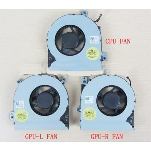 Original cpu gpu cooler for DELL Alienware M18X R2 Cooling Fan DFS601305PQOT FA5V 0XHW5W 0PODG8 0RTRCG FA5U FA5W radiator