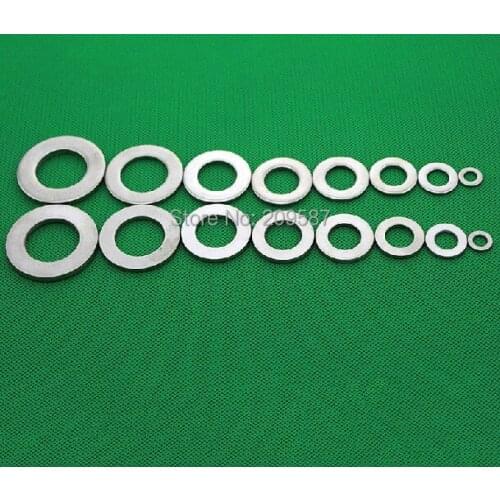 200pcs M6 304 Stainless Steel Flat Washer Plain Washer