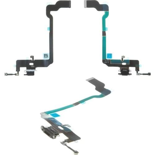 Flat Cable Compatible For iPhone XS (Microphone,USB Charge Connector Dock)Replacement Parts
