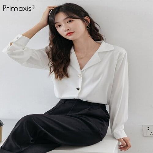PRIMAXIS Womens Chiffon Blouses