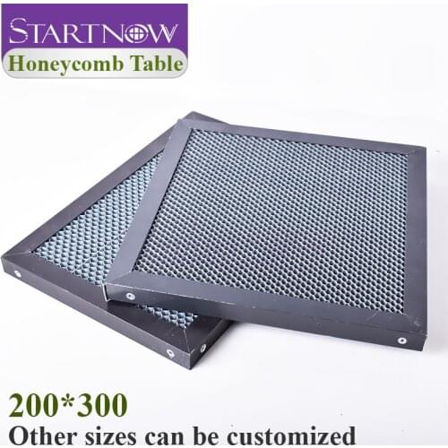 Size customized Laser Honeycomb Working Table Panel Board Platform 300 * 200 mm CO2 Engraver Cutting Machine Enquipment Parts