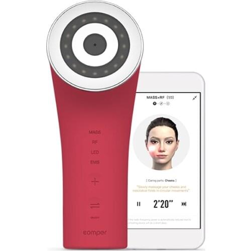 Comper Smarkin EMS Ultrasonic Photon Skin rejuvenation instrument Galvanic Beauty Skincare Infrared Facial Slimming Massager