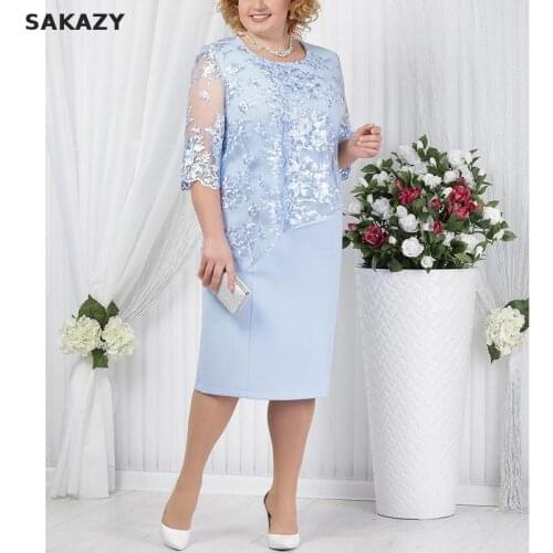 2021 Women Summer Sexy Slim Dress Elegant Lace Dress Casual Female O Neck Fashion Party Dresses Vestidos M-5xl