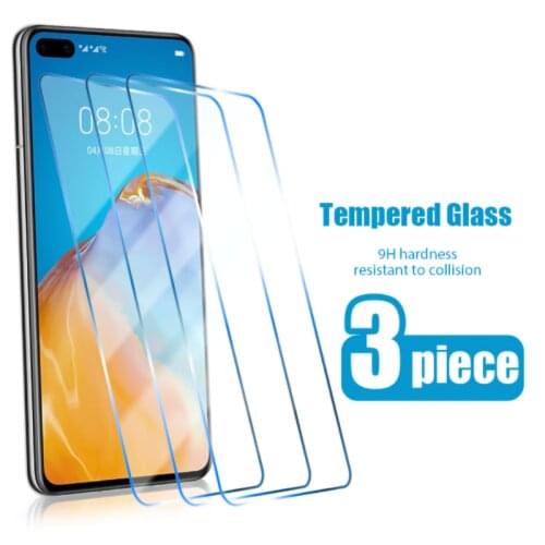 3 Pcs! 9H HD Screen Protectors for Huawei P30 Lite P40 P20 Pro Tempered Glass for Huawei Nova 5T 3 3i Mate 20 Lite 10 30 Glass
