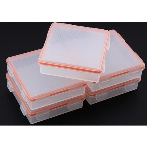 5pcs/lot Soshine Hard Portable Plastic Case Holder Storage Box with Waterproof IP66 for 4x 18650 Batteries
