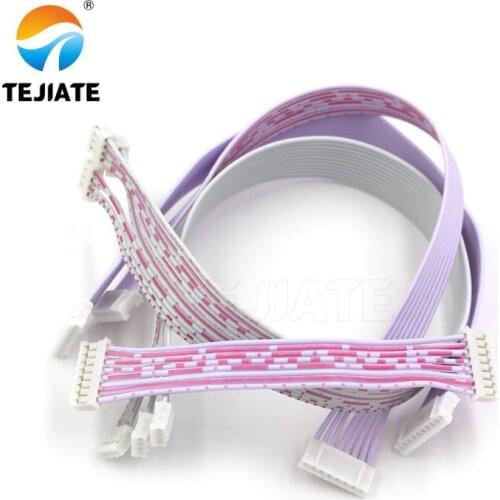 5PCS PH2.0MM Double Head Red/White Row Wire 4/8/10P 10/20/30CM Plug Connector Line